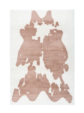 Arte Espina Hochflor Teppich Rabbit in taupe - weiß - rechteckig
