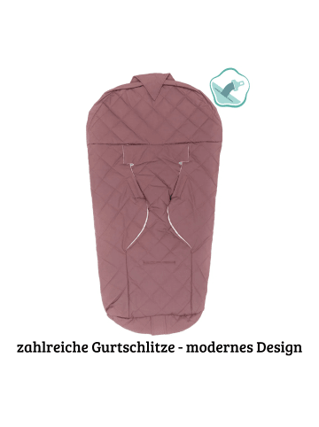 fillikid Sommerfußsack Light Small Gruppe 0 Exklusiv in Altrosa