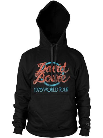 David Bowie Hoodie "1978 World Tour Hoodie" in Schwarz
