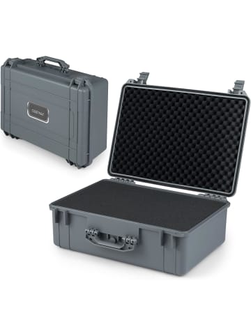 COSTWAY 22" Hartschalen-Kamerakoffer in Grau