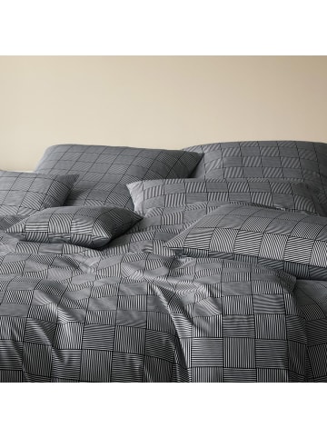 Elegante Bettwäsche Crossover in schwarz weiß