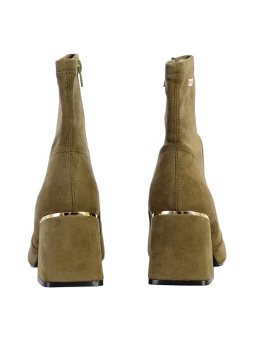 Les Tropéziennes par M Belarbi Stiefelette aus Dam-Leder Grün