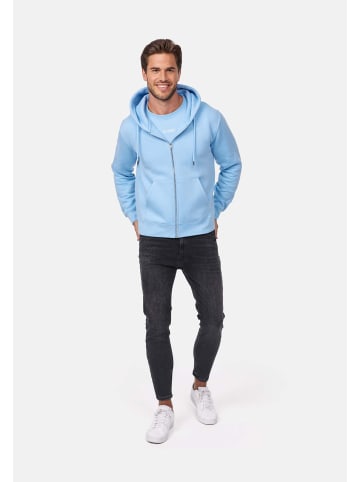 smiler. Kapuzensweatshirtjacke grin. in BLAU