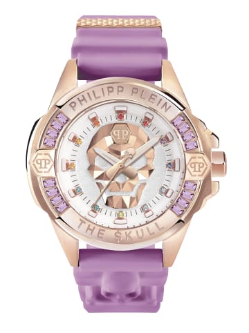 Philipp Plein Analoguhr für Erwachsene in Lila
