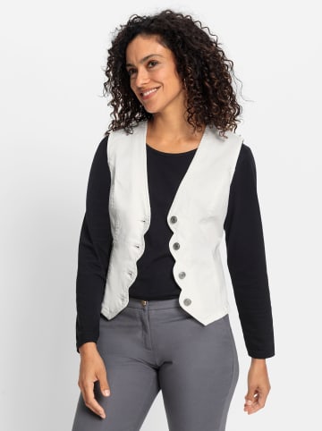 WITT WEIDEN Jeansweste in ecru