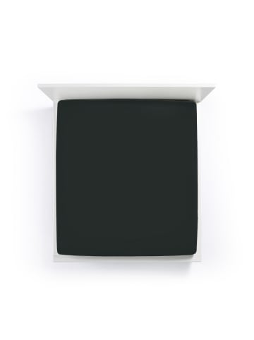 Formesse Spannbettlaken Bella Donna Jersey in Schwarz