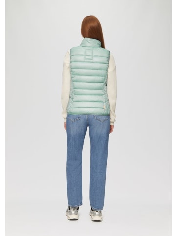 QS Outdoor-Weste in 7217_helles petrol