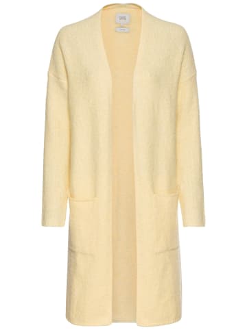 Camel Active Langer Cardigan mit Taschen in Vanille