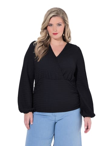 MIAMODA Shirt in schwarz