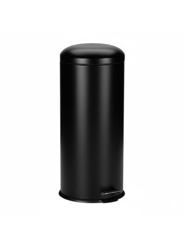 relaxdays Mülleimer in Schwarz - 30 Liter