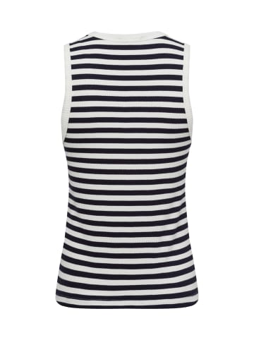Marie Lund Top in marine ecru - 0001