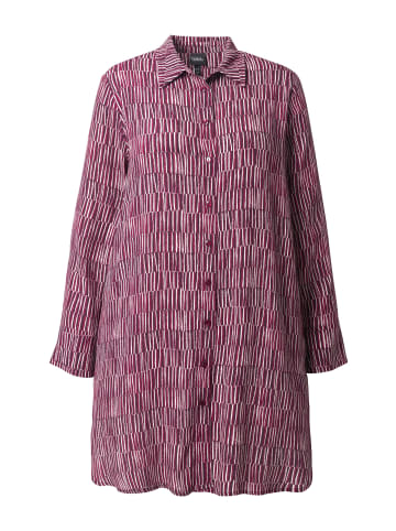 Ulla Popken Longtunika in dunkle pflaume