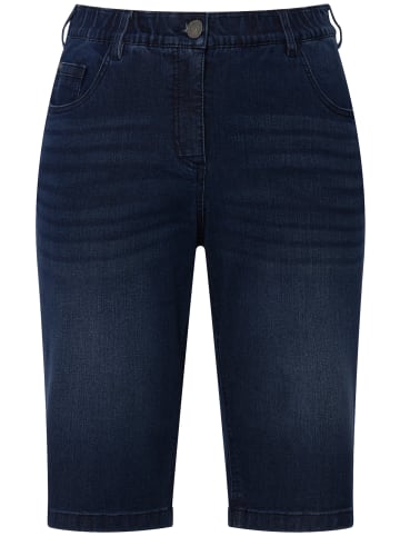 Ulla Popken Bermuda in blue denim