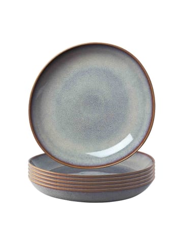 like. by Villeroy & Boch 6er Set Schalen flach Lave ø 27 cm in Beige