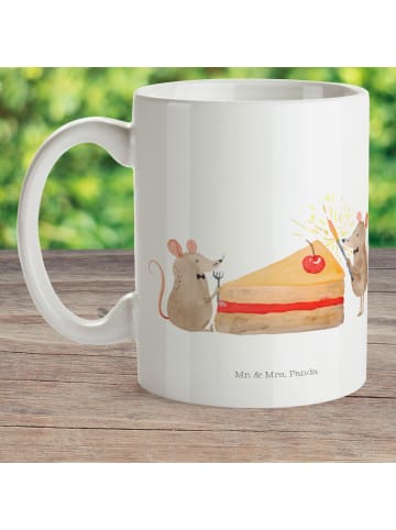 Mr. & Mrs. Panda Kinderpott Mäuse Kuchen ohne Spruch in Weiß