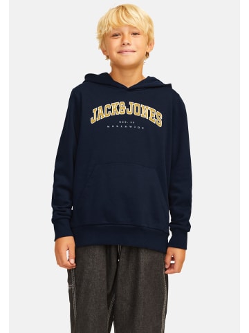 JACK & JONES Junior Hoodie 'Caleb' in dunkelblau