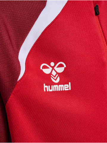Hummel Kinder Hoodie "Lead 2.0 Zip Hoodie" in Rot