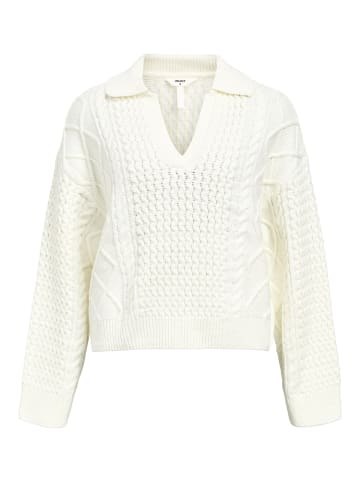 Object Pullover in Cloud Dancer