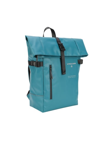 Strellson Rucksack 'Stockwell 2.0 Eddie in Petrol 27 x 42 x 16 cm'