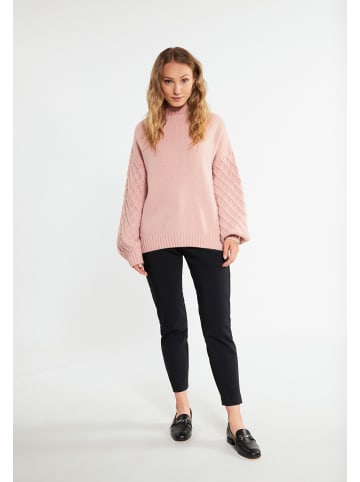 RISA Damen Strickpullover in Altrosa