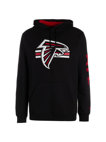 NEW ERA Hoodie NFL Atlanta Falcons 3rd Down in schwarz / rot