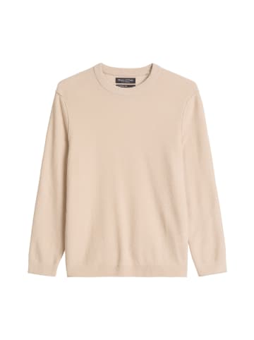 Marc O'Polo Bouclé-Pullover regular in Linen Beige