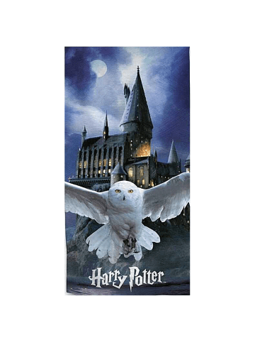 Harry Potter Strand-/Badetuch Harry Potter Hedwig in Bunt - (L) 140 cm x (B) 70 cm in Bunt