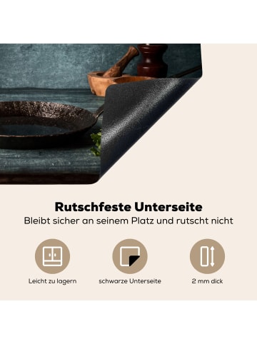 KitchenYeah Herdabdeckplatte Rustikale Küche Induktionskochfeldschutz, Kochfeldschutzmatte