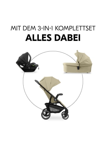 Hauck 3in1 Kinderwagen-Set Shop N Care Trio in gruen