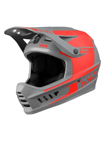 IXSSportsDivision iXS XACT Evo Fullface MTB-Helm Red Graphite,  L/XL 60-62 cm,