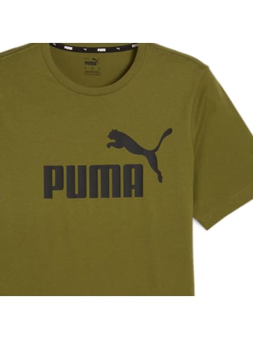 Puma T-Shirt 1er Pack in Grün (Olive)