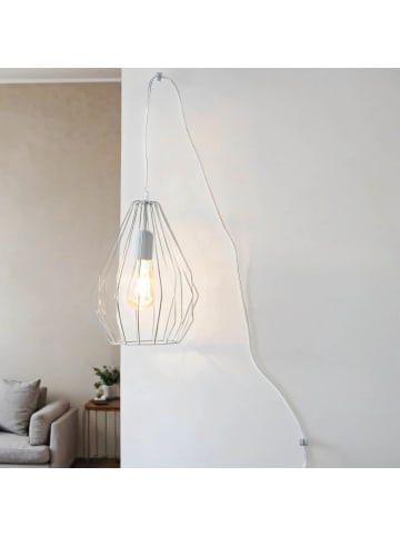 Licht-Erlebnisse Pendelleuchte (B)22 x (L)22 x (T)532 cm in Grau