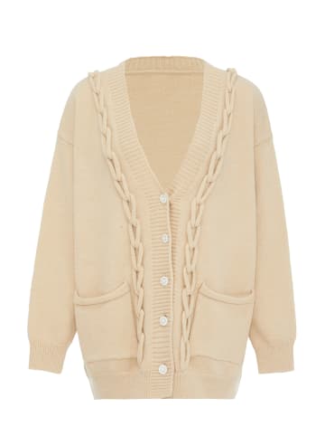 caissa Damen Strickjacke in Beige