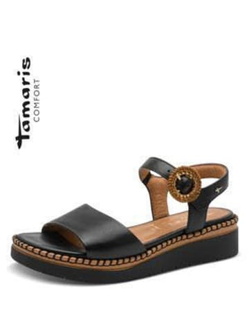 Tamaris Damen Sandaletten Da.-Sandalette in Schwarz