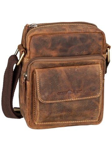 Greenburry Anderes Vintage 1542 Travel in Sattelbraun
