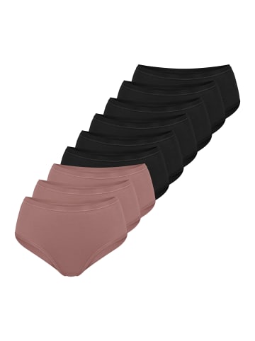 Sloggi Midi Slip GO Daily Cotton in Schwarz / braun