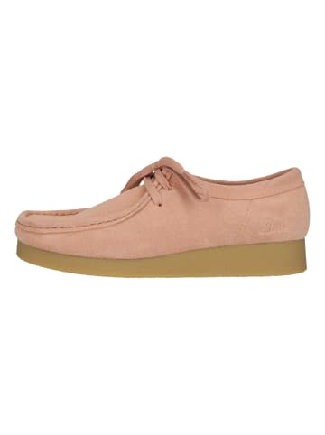 Clarks Schürschuhe Wallabee EVO in 5342C Light Pink Suede