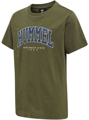 Hummel Hummel T-Shirt Hmlfast Kinder in KALAMATA/LIGHT GREY MELANGE