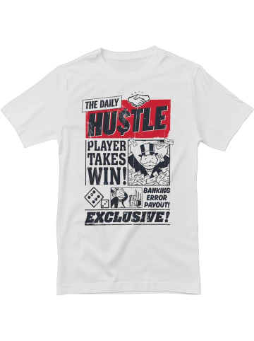 Monopoly T-Shirt "Monopoly The Daily Hustle T-Shirt" in Weiß