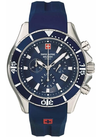 Swiss Alpine Military by Grovana Swiss Alpine Military 7040.9835 in blau