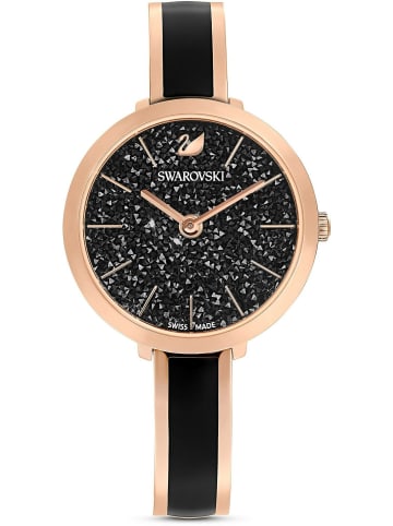 Swarovski Analoguhr für Damen in Schwarz