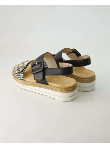 remonte Sandalen in Schwarz