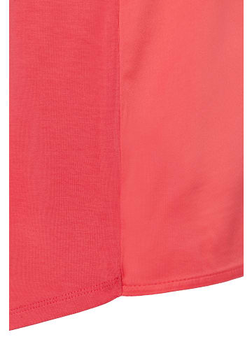 More & More vielseitig kombinierbares Blusenshirt in koralle