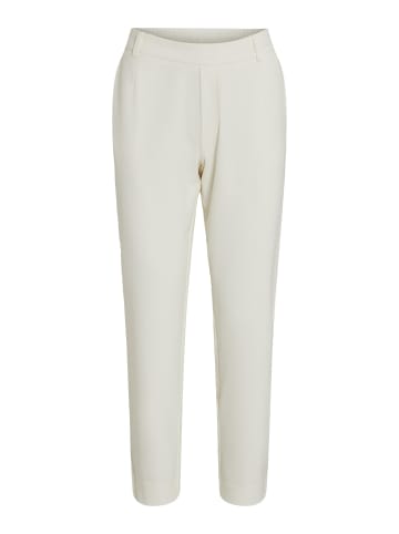 Vila Elegante Business Stoffhose Stretch Slim Fit mit Gummizug VIVARONE in Weiß