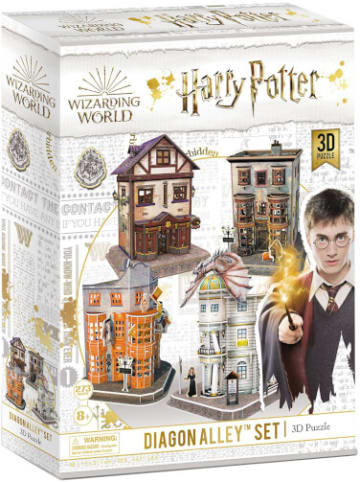 Revell 3D Puzzle Harry Potter Diagon Alley Winkelgasse, Kartonmodellbausatz - ab 8 J