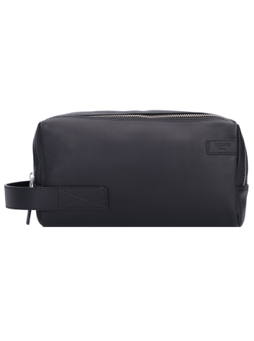 PICARD Relaxed Kulturbeutel Leder 26 cm in schwarz