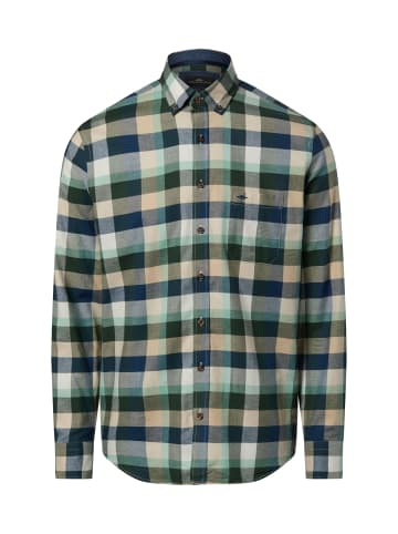 FYNCH-HATTON Hemd in marine lind