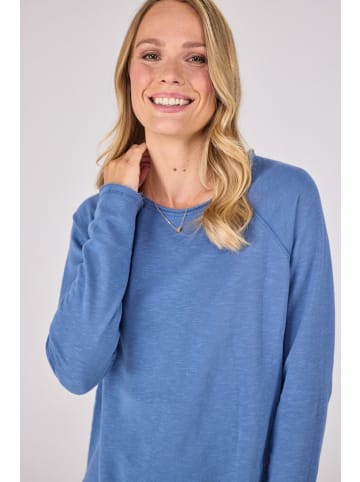 LIEBLINGSSTÜCK Rundkragen Langarmshirt für Damen in blau
