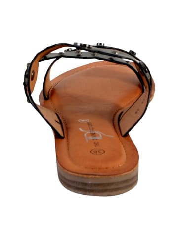 Divine Factory Pantolette Schwarz