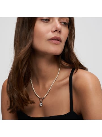 Tamaris Halskette Pearl Charms in silber